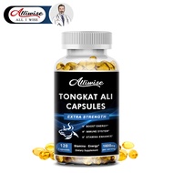 Alliwise Tongkat Ali Supplement for Men, Increase Performance, Support Lean Muscle Growth, Natural Energy, Stamina &amp; Recovery