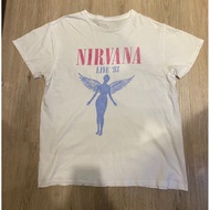 Code C4 Nirvana Live 93 Vintage T-Shirt Size: Chest 42 Inches Length 27 Defect:-:
