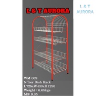 (Ready Stock)WM-7002 & 7003&009 Indo Dish Rack /Rak 4 Tingkat pinggan, mangkuk dan cawan