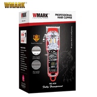 WMARK Transparent Hair clipper Fader Oil hair clipper NG-409 charging hair salon