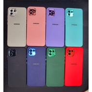 Color Pastel Velvet Case Samsung A22 (5g) A31 A51 A02 A12 A71 (4g) A9pro Cartoon Soft Shockproof Cover