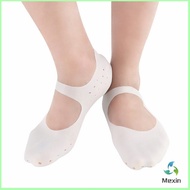 Mexin  ยืดหยุ่น ​แก้รองช้ำ ป้องกันรองเท้ากัด ถุงซิลิโคนถนอมเท้า มีสายคาดกันหลุด Gel foot cover