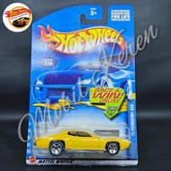 Diecast Hot Wheels Collector 71 Plymouth GTX yellow