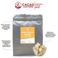 Cacao Culture - Cocoa Butter Chunks (Pure and Unrefined) - 1Kg - Vegan