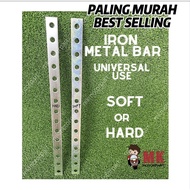 270mm x 15mm / 17mm Metal Iron Plate / Metal Bar  1mm / 2mm / 2.8mm Universal For Motorcycle A Class