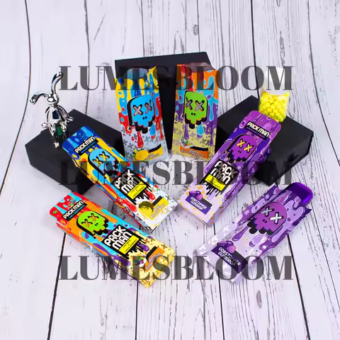 1ml Empty Packman Cartridge Alumnium Foil Storage Packaging Carts Paper Box 2.0 Display Screen Styli