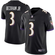 NFL Baltimore Ravens Football Wear No. 3 Odell Beckham Jr Jersey Beckham