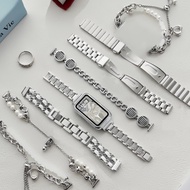 Kinds of Silver Metal Watch Strap For Huawei band 10 Strap Huawei band 10 NFC ,  Huawei band 9 Strap