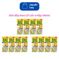 Combo 3 Lots of 4 Boxes of LIF Young Corn Milk Nutrition Drink 180ml