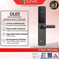 EZVIZ DL05 WiFi Smart Fingerprint Lock Weatherproof Door Tag Password