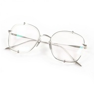 全新未使用DITA ATARON THREE眼鏡 DTX442-A-03 銀色淨CLEAR52□22-145，配有示範鏡片和防塵袋，日本製造，男士款，原價：¥95,700