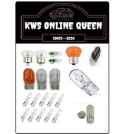 Bulb halogen universal car 1156/1156 ORANGE/1157/T20 1PIN/T20 ORANGE/T20 2PIN/T8.5/T10/T15/T5 1pcs