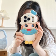 Phone Phone Case iPhone 17 17Pro 17Promax 16 15 14 13 12, Cute Silicone Three-dimensional DIMOO