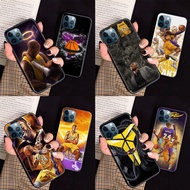 for iPhone 14 Plus 15 Pro Max TPU soft Case G34 kobe bryant