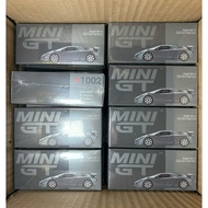 MINIGT No. 1002 Bugatti Bugatti EB110 Super Sport Grigio 64 Scale Alloy Car Model Brand New Unopened