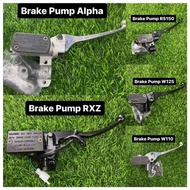 BRAKE MASTER PUMP HONDA RXZ RXZ135 RS150 WAVE110 WAVE125 WAVE ALPHA BRAKE TANGAN PUMP TANGAN BRAKE DEPAN PUMP ATAS