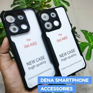 Soft Case iTel A60 A60s A662L A662LM Clear Case Black Thick