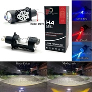 PREMIUM H4 LED HEADLIGHT ORIGINAL EPIC RACING ZE5/ZE5 PRO HIGH LOW AC DC PLUS FAN