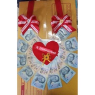 _steering Wheel That Can Hold Money 20-1000 Banknotes 10 Cards Given As A Gift To The People We Love