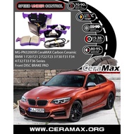 MG-PN32005R BMW 1 F20 F21 2 F22 F23 3 F30 F31 F34 4 F32 F33 F36 CERAMAX CERAMIC FRONT BRAKE PAD