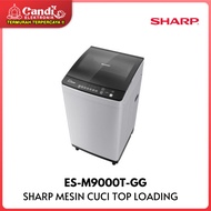 MESIN CUCI TOP LOADING SHARP ES-M9000T-GG