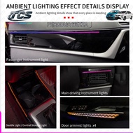 TCS PERODUA BEZZA 2019-2026 CAR SMART RGB TCS AMBIENT LIGHT PNP INTERIOR ACCESSORIES