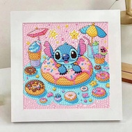 Disney Star Baby Stitch Crystal Diamond Painting DIY Handmade Diamond Sticker Stitch Trang trí Tranh