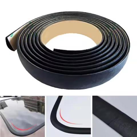 Car Ceiling Seal Strip Waterproof Roof Rubber Weather Strip for Peugeot 106 107 205 206 207 208 306 