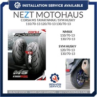 CORSA M5 TAYAR NMAX / SYM HUSKY  110/70-13 120/70-13 130/70-13