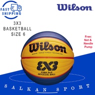 3v3  Wilson / Molten basketball ball PU basketball Official Match game Standard Size 6 & 7  And Weig