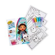 Crayola Color Wonder Mess Free Coloring Gabby's Dollhouse Foldalope 18 Coloring Pages Pages + 5 Mark
