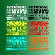 Federal Street Cat Mg33Sx Bike Cutting Sticker Streetcat Mg 33 Sx Bike Sticker 1 Set