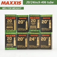 MAXXIS 20x1.1/1.35/1.5/1.75/2.0 406 Small Wheel Folding Bike Presta Schrader 32/48mm Valve Inner Tub