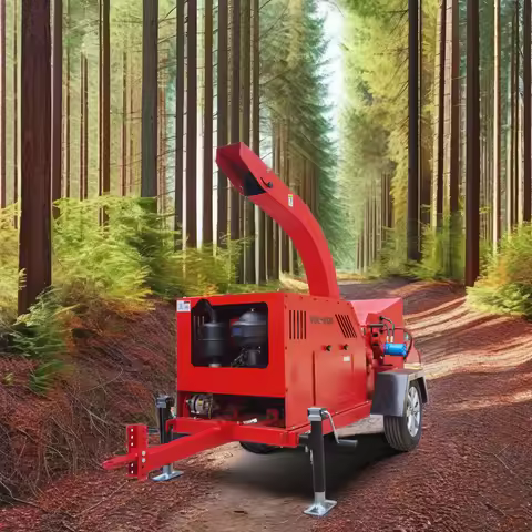 Hot Selling 6 inch Wood Chipper Retail Wood Chipper Machine Diesel Hydraulic Wood Chipper Machine