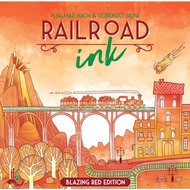 [Takaro]  Railroad Ink: Blazing Red Edition Board game