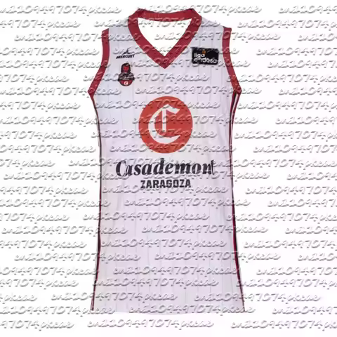 2026 New Zaragoza Trendy 3D Printed Spain Basketball Jersey Vest Adults & Kids Breathable Quick Dryi