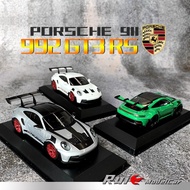 1: 43 Mini Cut Porsche Porsche 911 992 GT3 RS 2023 Car Model Collection Ornaments