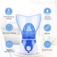 Nasal Humidifier Portable Nose Steam Inhaler Electric Facial Steamer Face Care Equipment,Face Steamer,Beauty Nymph Spa Home Facial Steamer Sauna Pores and Extract Blackheads