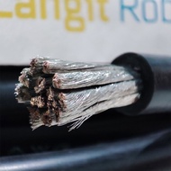 AWG 4 Cable Silicone AWG4 Cable Silicone Wire Black Black Strum Power