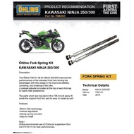 NINJA250/Z250 OHLINS ORIGINAL FRONT FORK KIT