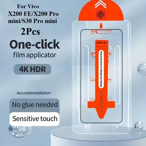 2PCS For Vivo X200 FE /X200 Pro Mini /S30 Pro Mini Tempered Glass Film Screen Protector Easy Install