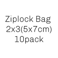 Ziplock bag 2x3(5x7cm) 10pack