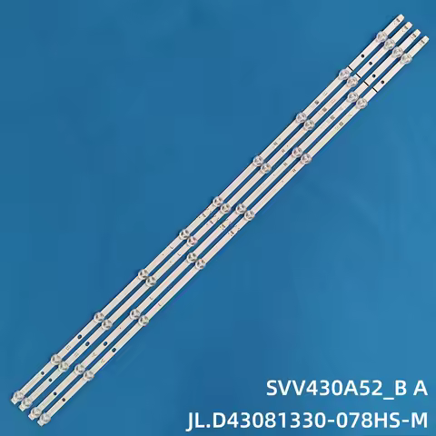 LED Strip For VES430UNYB VES430QNYS VES430QNYL-2D-N02 N01 N03 TX-43GX555 TX-43GX559ES SVV430A52 TX-4