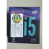 Intel 8th Generation Core I5-8400 Six Core Processor Box Cpu