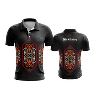 Dayak T-shirts / Kalimantan Dayak Motif T-shirts / Dayak Motif Batik Shirts