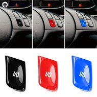 HUAIHAO Car Steering Wheel Button I/O VO Cover Trim Stickers Console Sport Mode Switch Replacement F