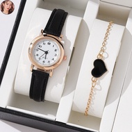 EEM 【Ready Stock】Jam Tangan Perempuan Small Dial Ladies Watch Simple  Ins Retro Ladies Belt Watch