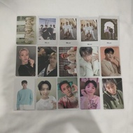 OFFICIAL PHOTOCARD SEVENTEEN UNIT OT13 NANA TOUR MINGYU WONWOO JOSHUADk