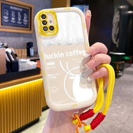Samsung A51 M40s Case Fashion With Lanyard