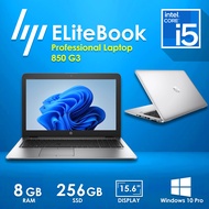 HP ProBook 850 G3 15.6" Business Laptop, Intel Dual Core i5-6th Gen, 8GB RAM 256GB SSD, FHD Display, Windows 10 Pro | Microsoft Office | REFURBISHED